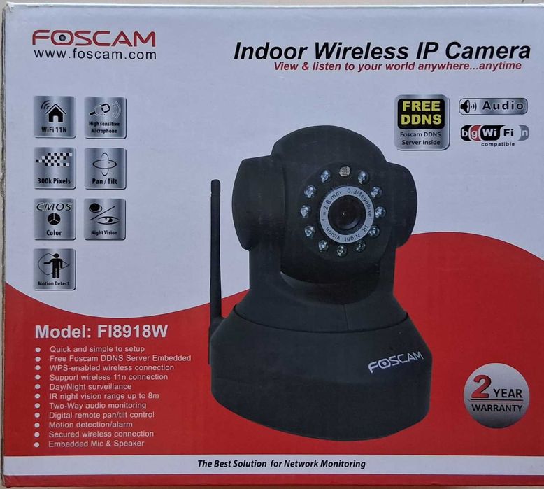 Foscam camera fi8918wireless, night vision