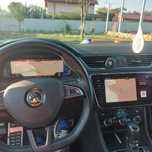 Ceasuri ceas bord digitale originale noi Skoda superb 3 3v0920790A