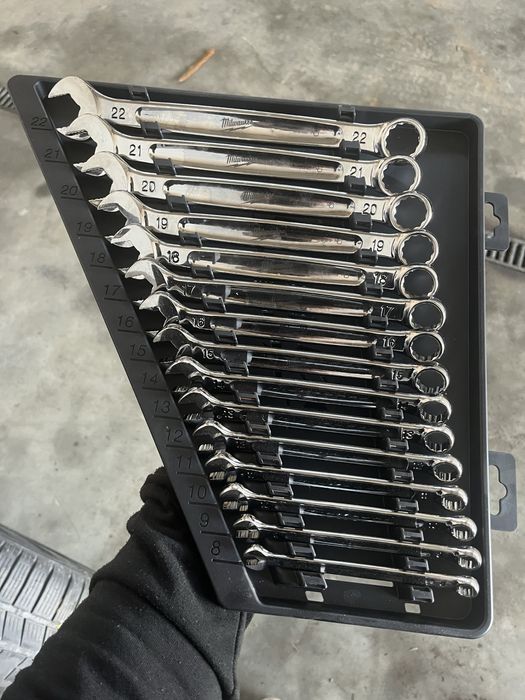 Set chei combinate inelare fixe milwaukee