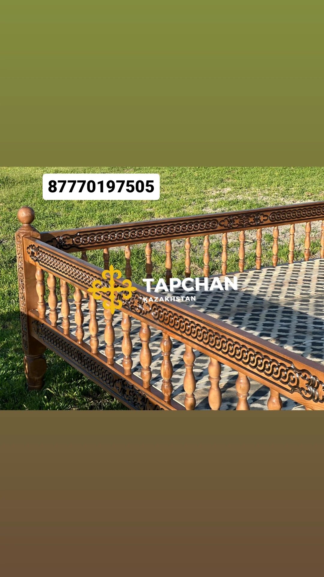 Деревянный тапчан сәкі кровать беседка Тапчан топчан Тапшан