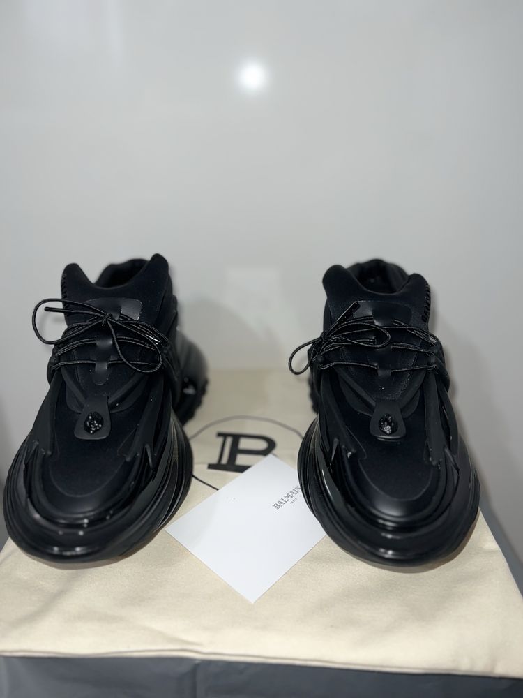 Adidasi Balmain unicorn 40 41 42 43 negru calitate premium
