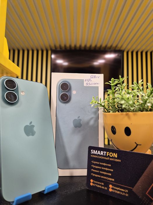 Iphone 16,128гб, 89%