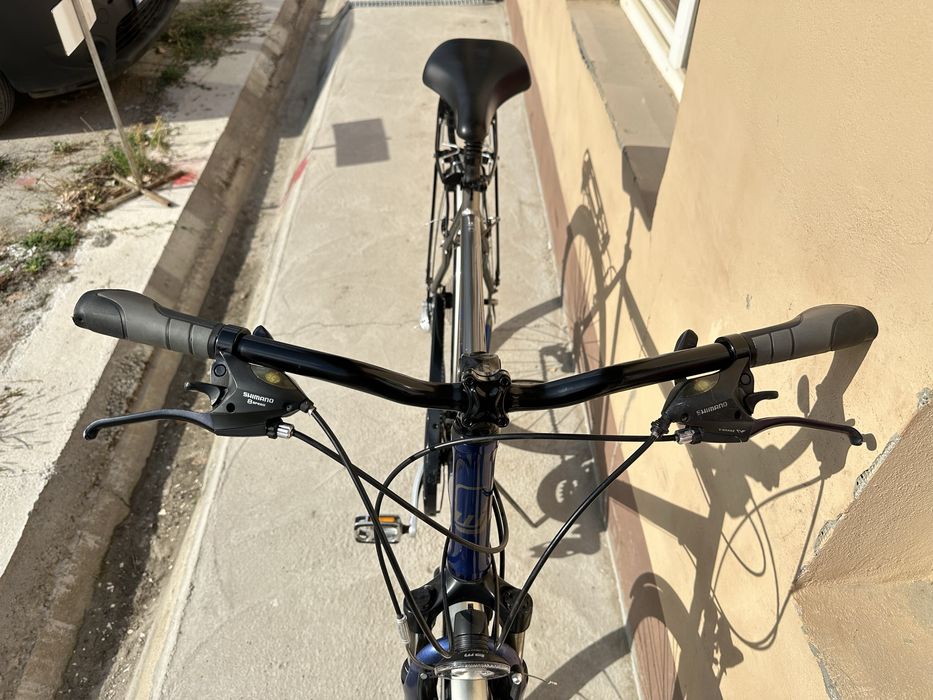 Bicicleta oras Winora 28 Inch Aluminiu 24 viteze Shimano dinam butuc