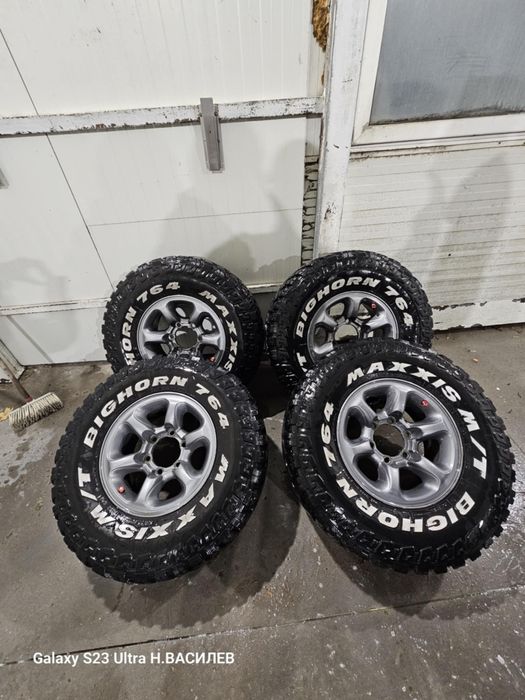 Здравейте,продавам гуми с джанти