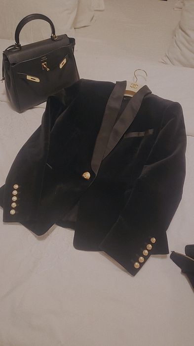 Sacou balmain h&m