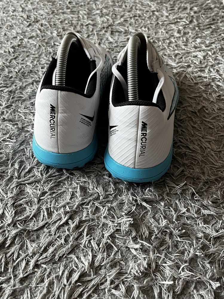 NIKE MERCURIAL VAPOR 15 club tf blast - white/baltic blue/pink blast