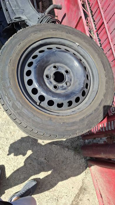 Roti iarna Continental 195 65 R16C VW Transporter T5, Jante  incluse