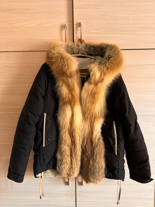 Куртка зима мех лиса