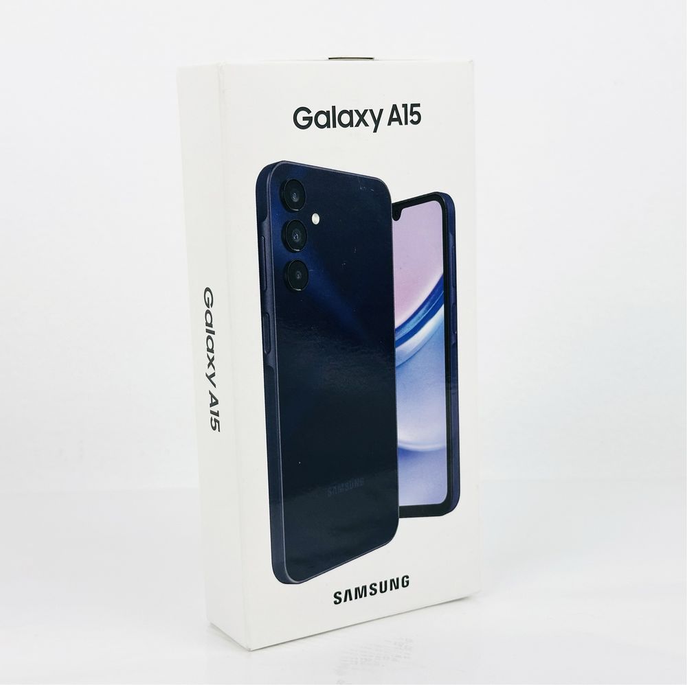 НОВ! Samsung Galaxy A15 128GB 4RAM Black 2г. Гаранция!