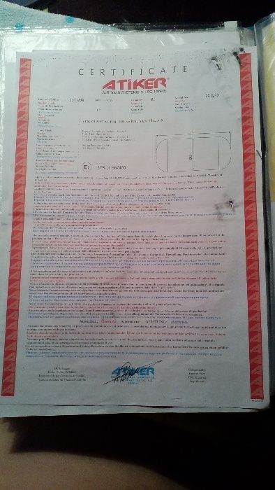 rezervor GPL Atiker 60l cu supapa si ceas