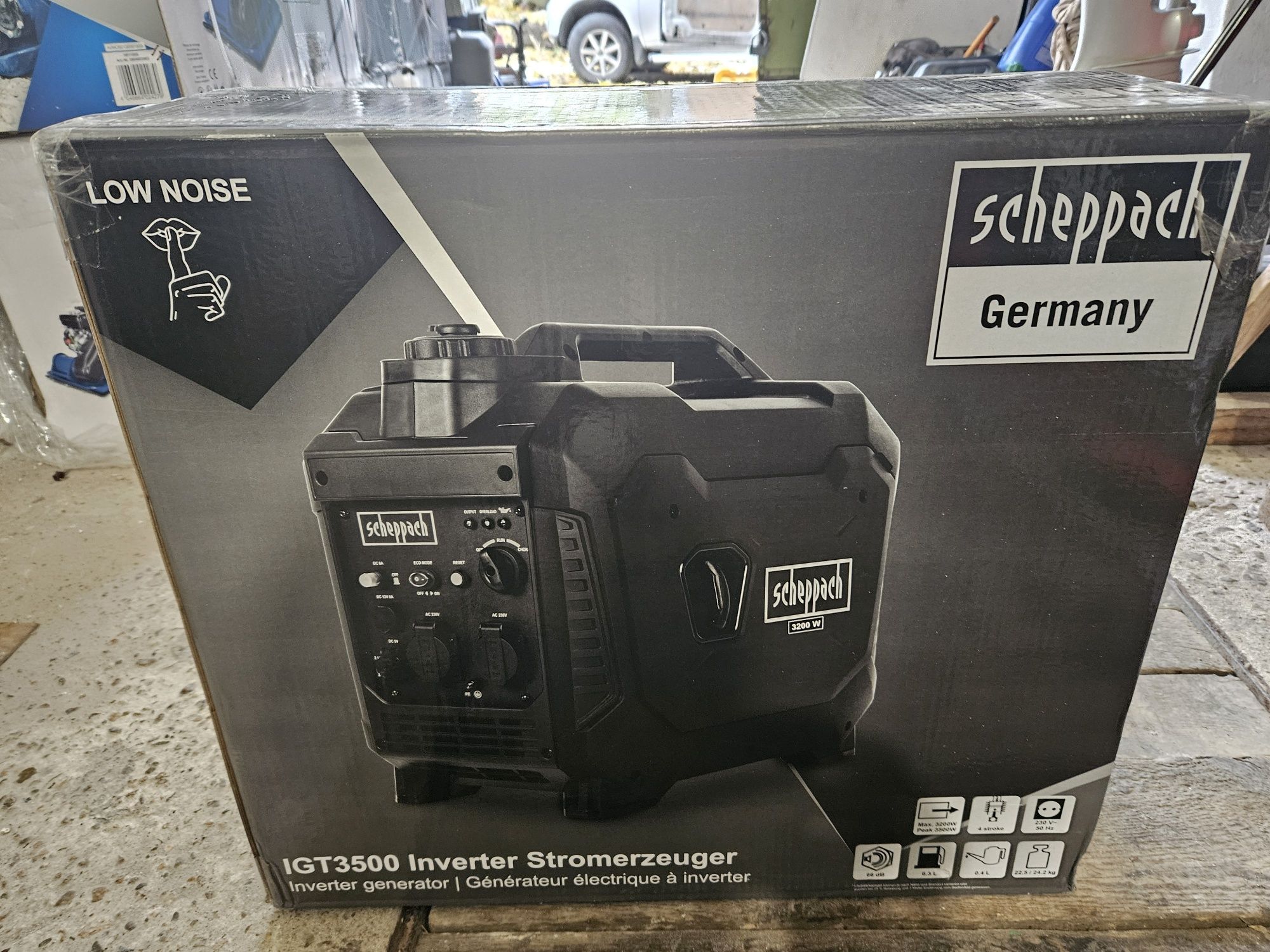 Инверторен генератор за ток 3. 5 kw