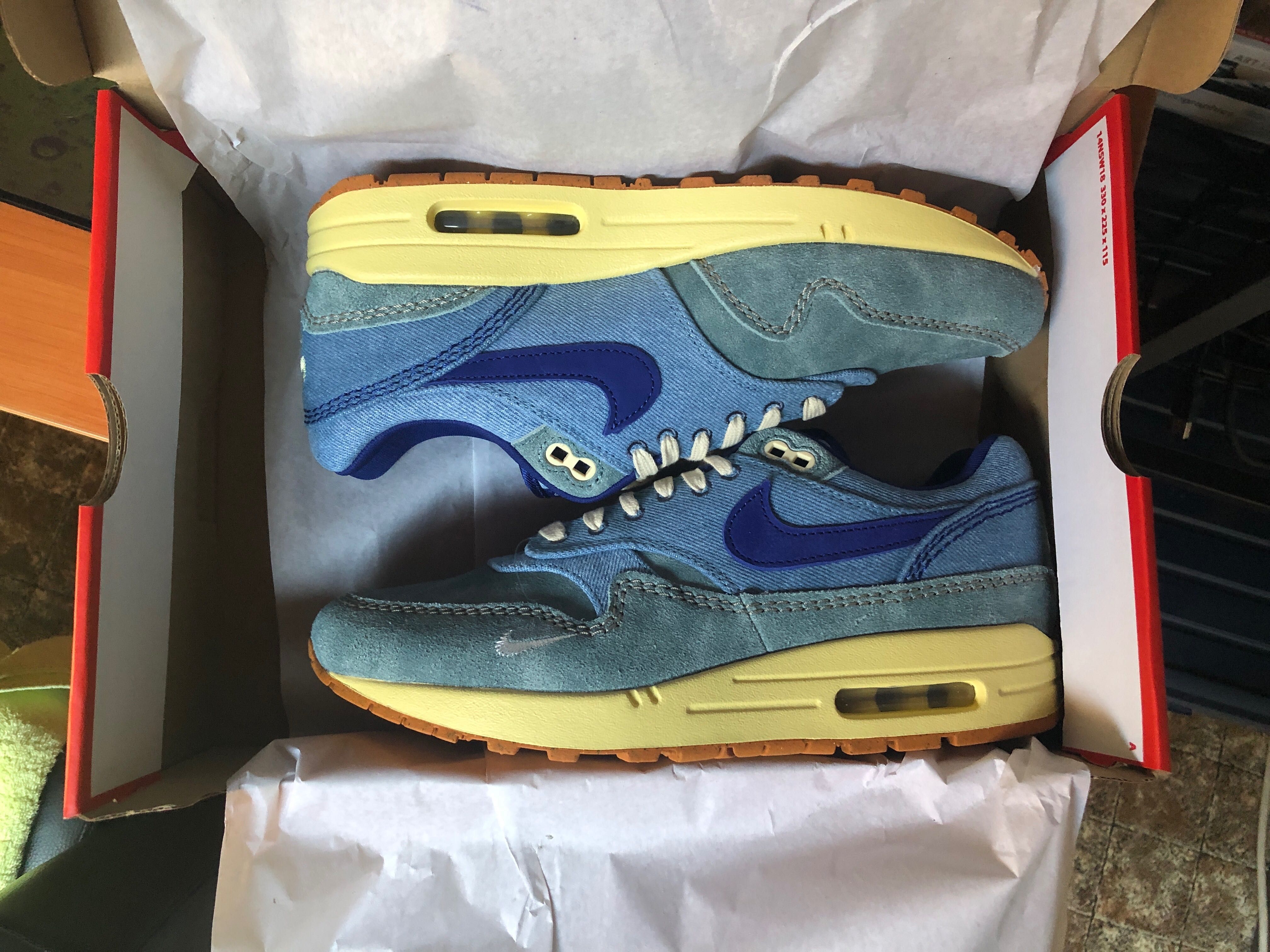 Nike Air Max 1 Dirty Denim маратонки/кецове