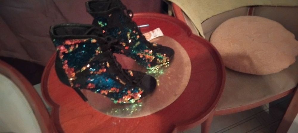 Боти велур 38 номер