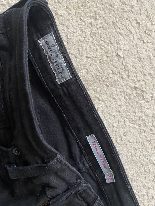 Livrare gratuita- Blugi/Jeans Levi’s skinny talie inalta- marime 36