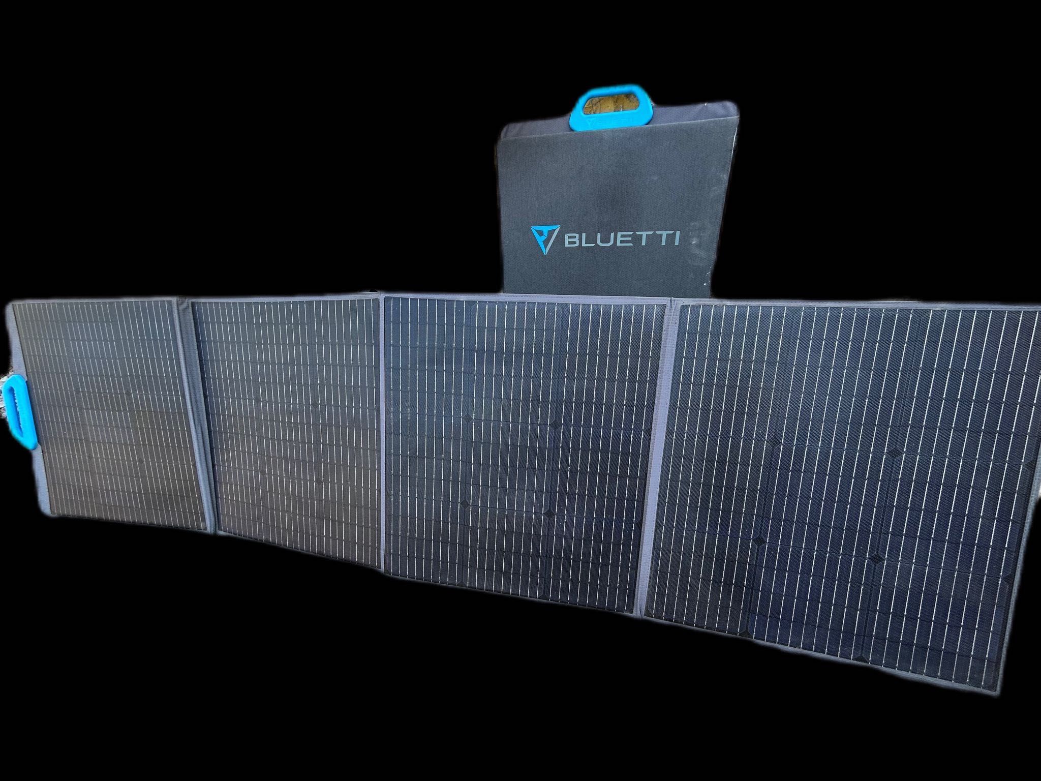 Generator Bluetti model Ac200p cu 2 panouri solare