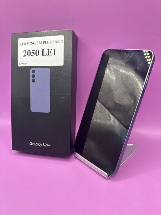 Samsung S24 Plus 256GB •Matei Amanet Crangasi•81901