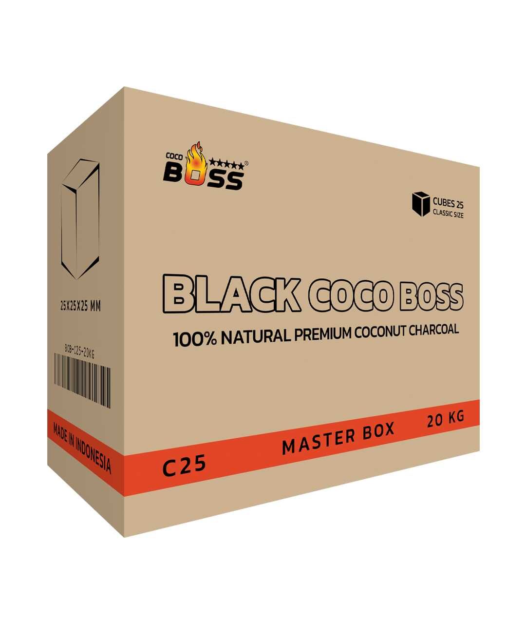 Carbuni Black Coco BOSS C25 1 Bax 20 KG