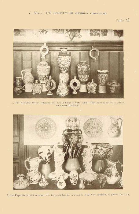Arta decorativă în ceramica românească ediția 1931