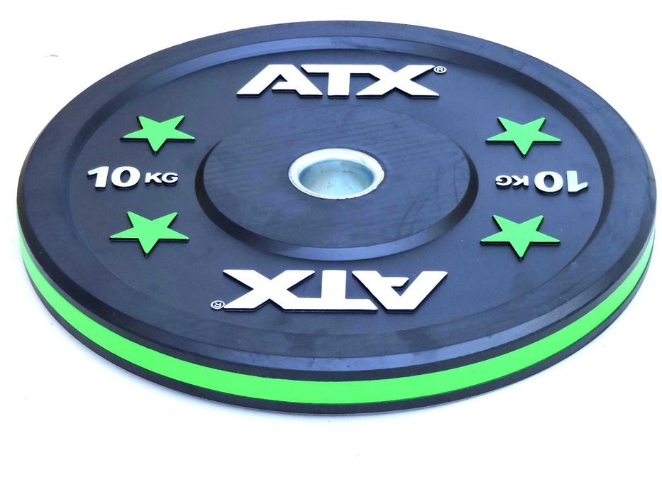 Олимпийски Дискове Bumper Plates ATX Stripes Тежести 2 х 10 кг