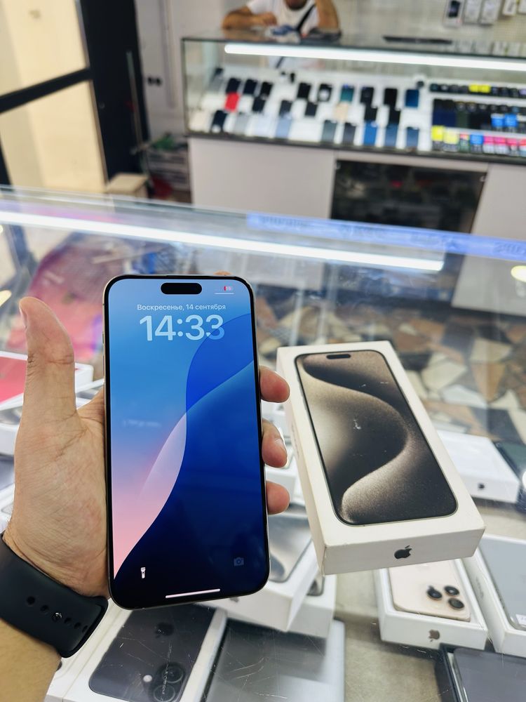 iPhone 15 Pro Max 256 gb yengide 11 sikl
