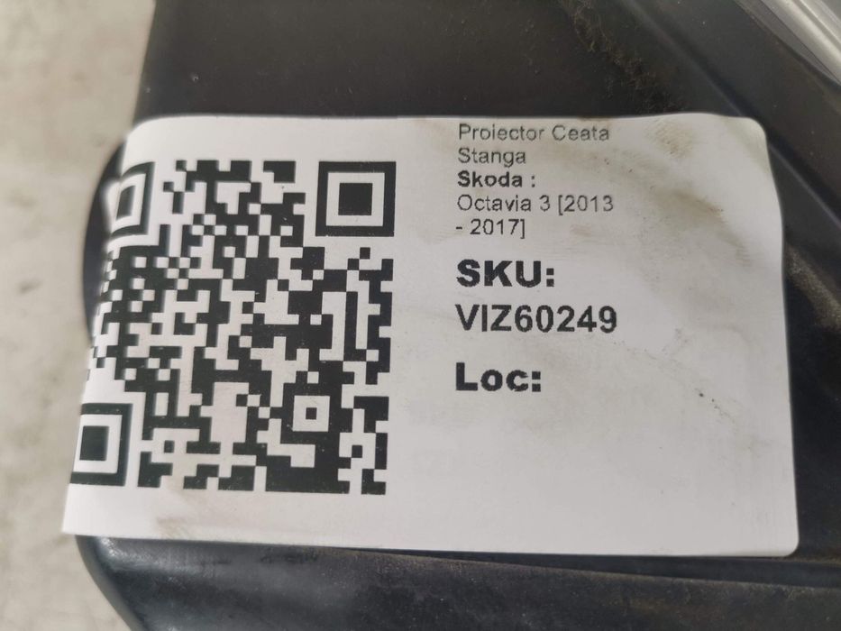 Ляв халоген / Levy halogen Skoda Octavia 3 [ - ] Оригинален, в добро с