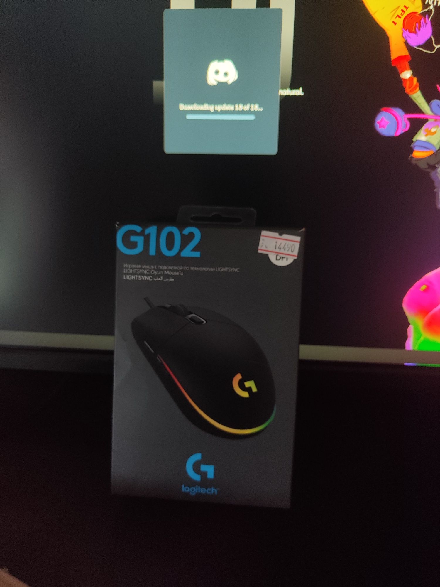 Мышка logitech g102