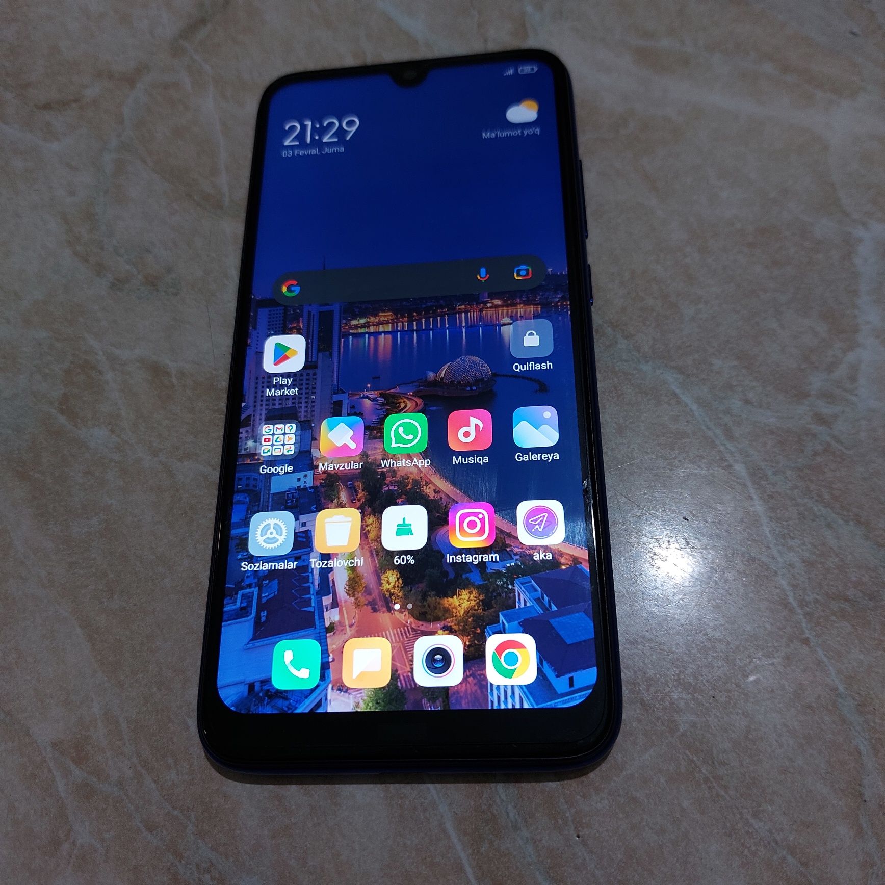 Redmi Note 7 sroshna sotiladi