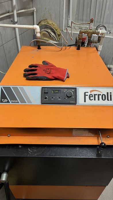 centrala combustibil solid  Ferroli DP profi 45kw