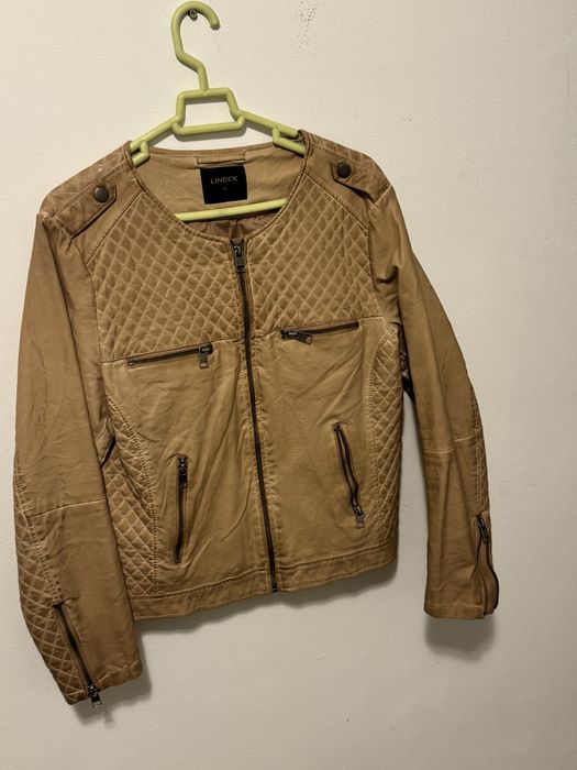 Geaca de piele Lindex
