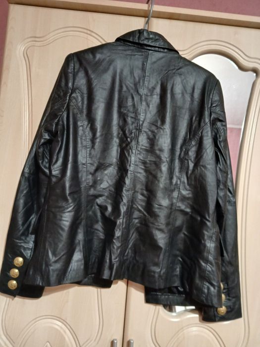 Sacou din piele naturală, mănușă nou