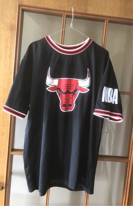 Chicago Bulls Баслетболна Тениска Блуза С Къс Ръкав Размер XL New Era
