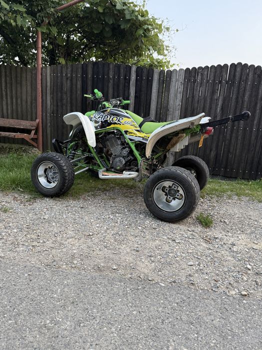 Atv yamaha raptor 660