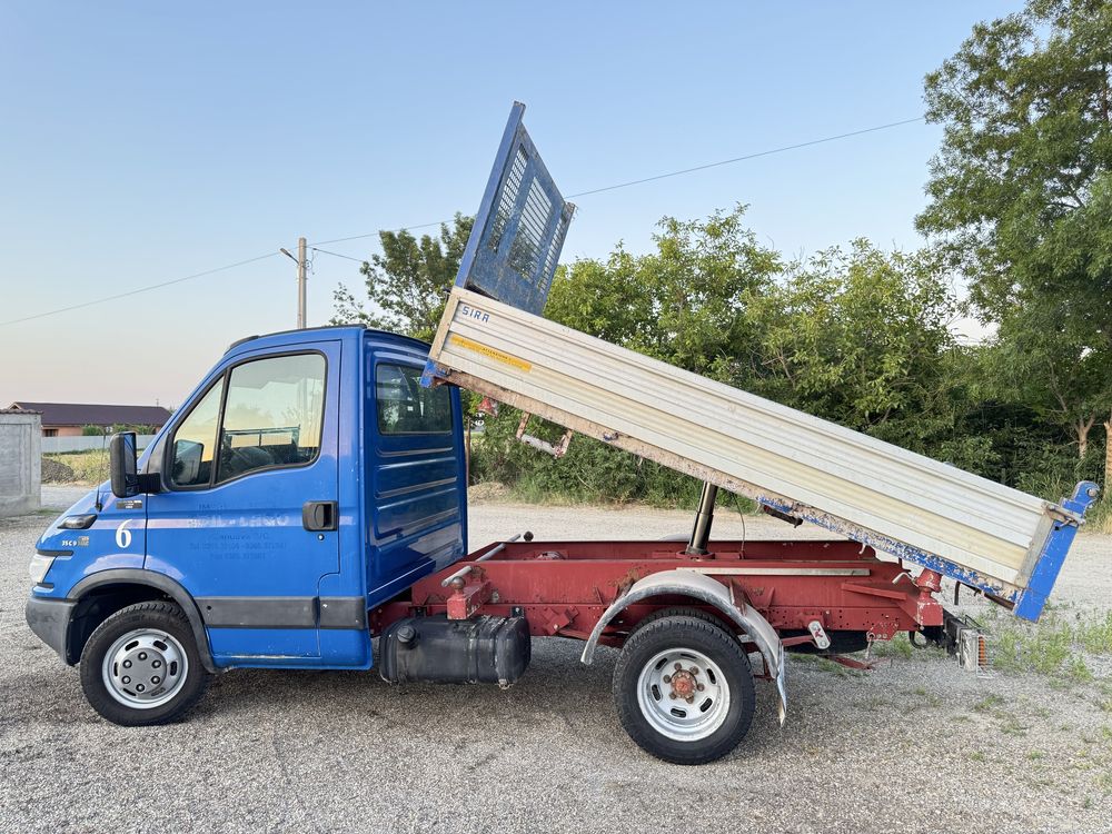 Iveco daily basculabil pe cutie, adusa recent din italia .