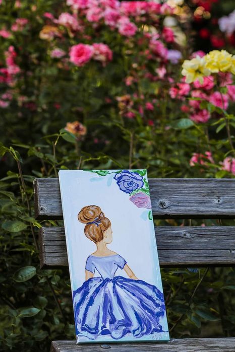 Авторската картина "Балерина"