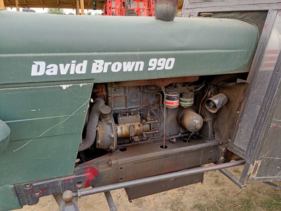 David Brown 990 cu plug și disc