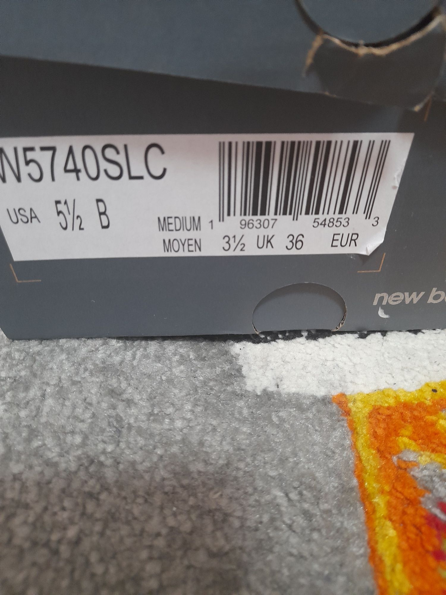 Маратонки New Balance 36 номер