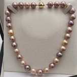 colier luxos perle naturale edison 13.8mm si aur 14k