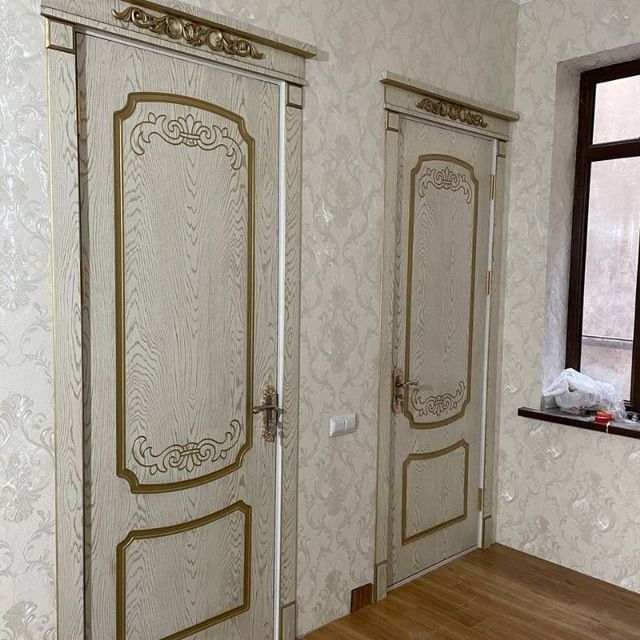 MDF eshiklar o'rnatamiz.