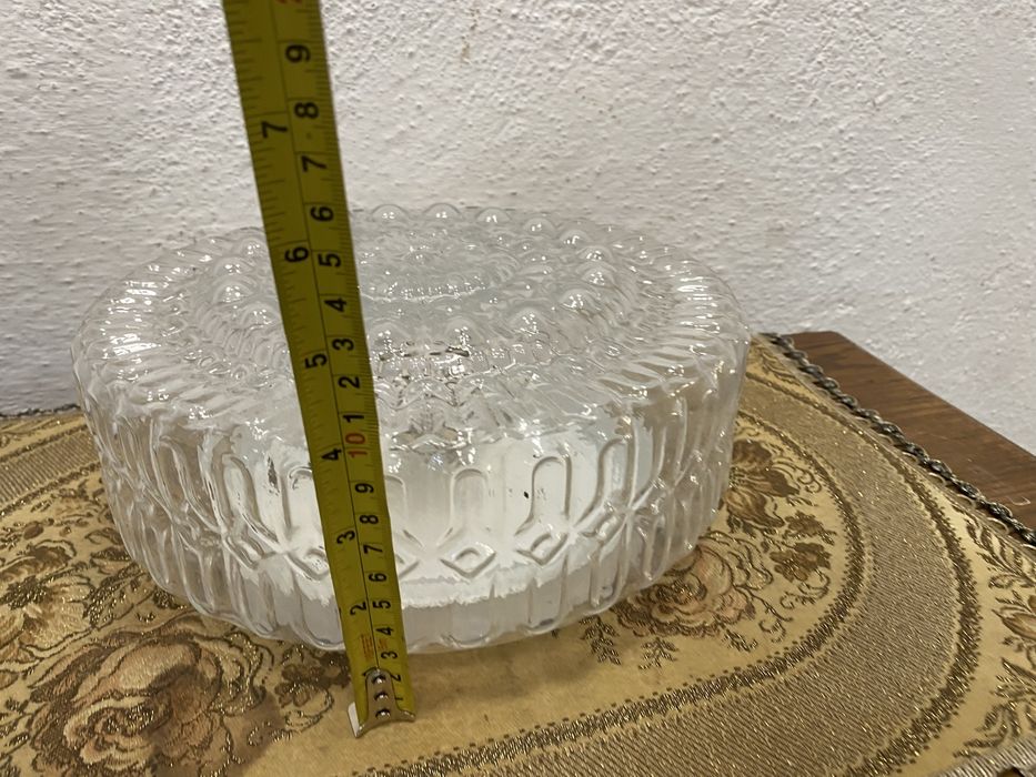 Немска лампа с кристален плафон