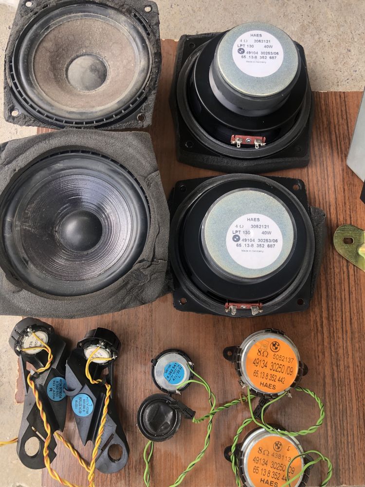 аккуститечкая система hi-fi на бмв е39
