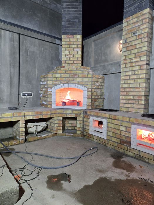 Строю летние кухни в комплексе с помпейской печью