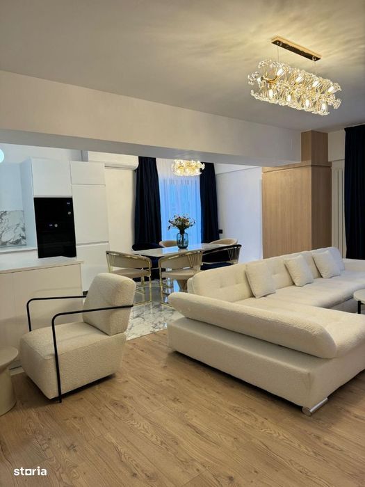 Prima inchiriere, 3 cam, 130 mp utili, 80 mp terasa, parcare, Pipera