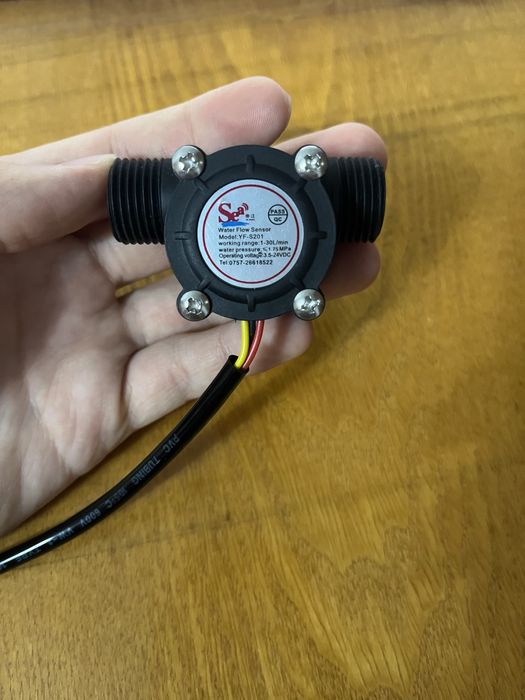 Счетчик воды, Ардуино