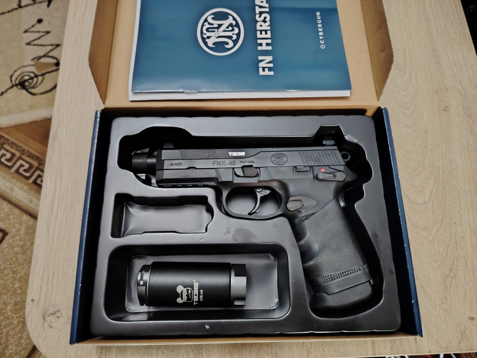 FN FNX-45 GAS , Blowback