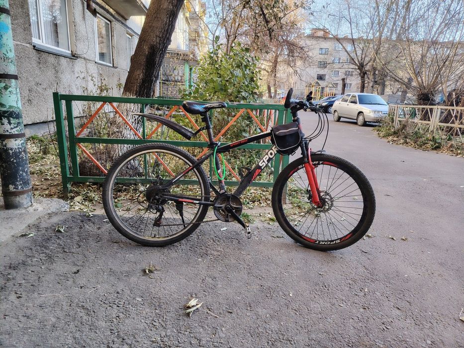 Велосипед в хорошем состоянии