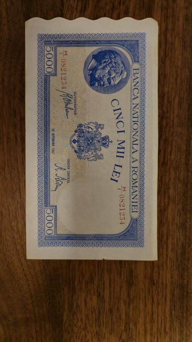 Bacnote vechi romanesti