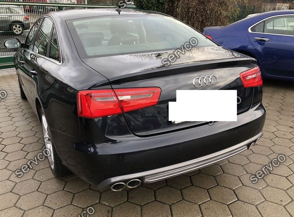 Prelungire spoiler difuzor bara spate Audi A6 4G C7 ver3