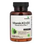 Vitamin D3+K2 / 5000МЕ+90мкг/120капсул /