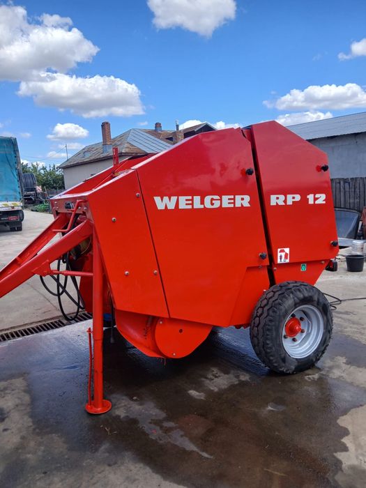 Presa/Balotiera Welger Rp 12 Impecabila Import Recent