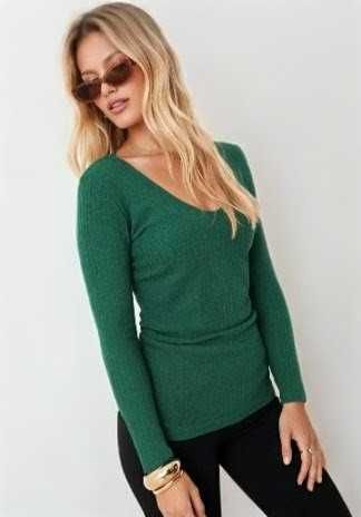 Дамска блуза в зелено
